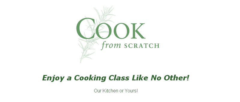 Cook From Scratch cooking classes